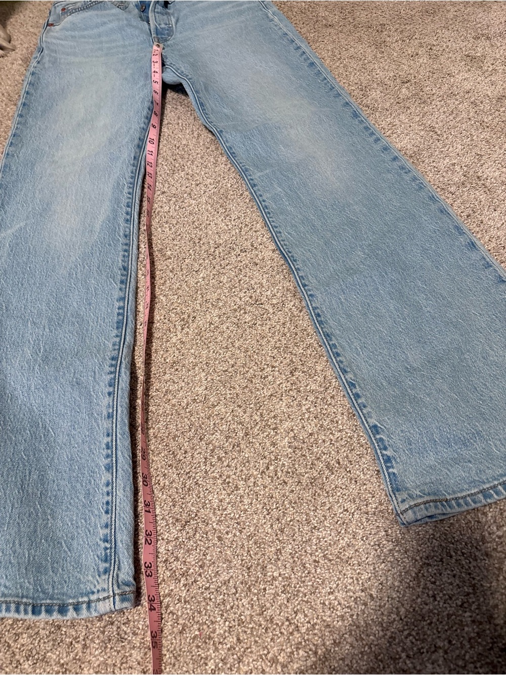 Levi’s Wedgie Bootcut Light Blue Women's Jeans 28x34 - Picture 3 of 8